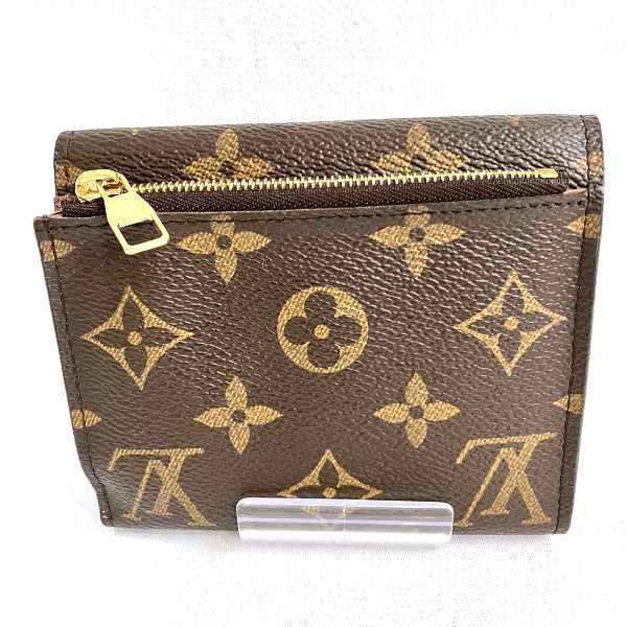 Louis Vuitton Monogram Portefeuille Anais M60402 Wallet Tri-fold Unisex