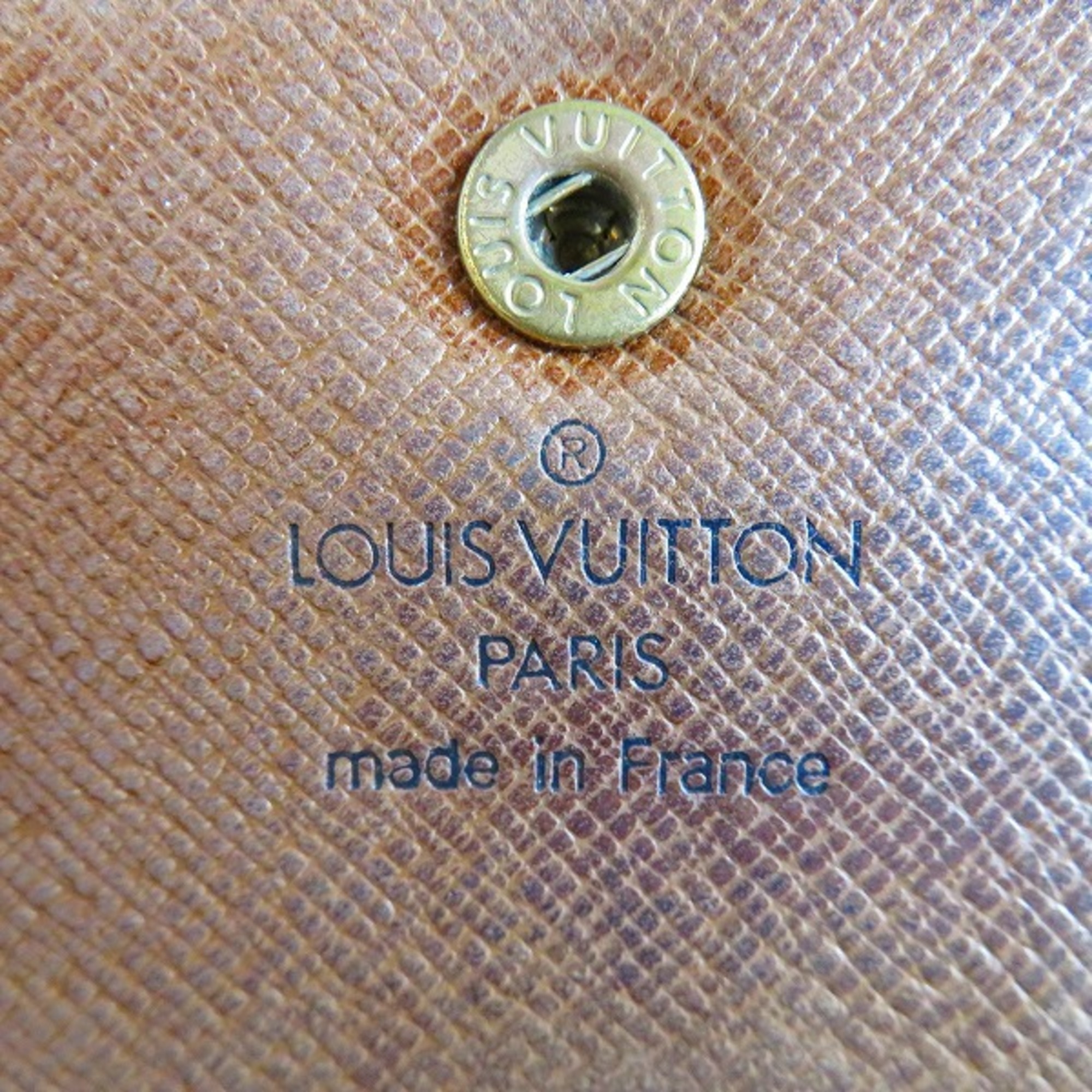 Louis Vuitton Monogram Porte Tresor International M61215 Tri-fold Wallet Unisex