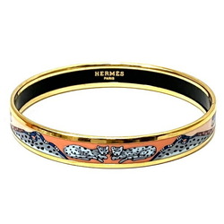 Hermes Bracelet Leopard Motif Accessory Bangle Women's