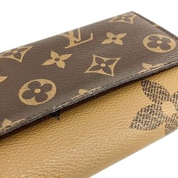 Louis Vuitton Monogram Giant Portefeuille Sarah M80726 Long Wallet Bi-fold for Women