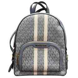 Michael Kors JAYCEE Zip Pocket 35S2G8TB2V MK Stripe Bag Backpack for Women