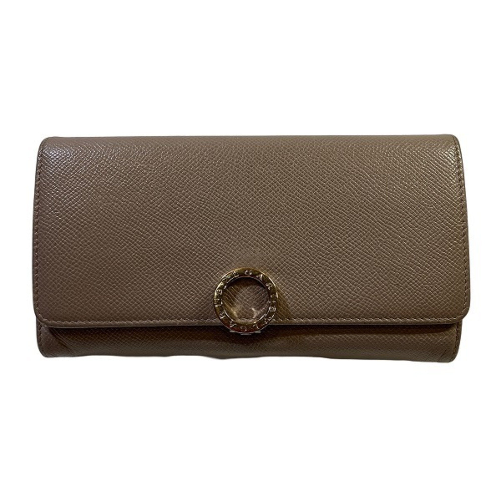 BVLGARI Large Wallet 280526 Long Bi-fold for Women