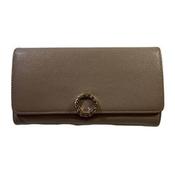 BVLGARI Large Wallet 280526 Long Bi-fold for Women