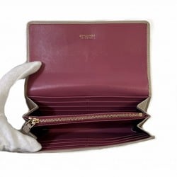 BVLGARI Large Wallet 280526 Long Bi-fold for Women