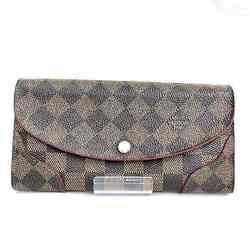 Louis Vuitton Damier Polytofeuil Kaisa N61221 Long Wallet for Women