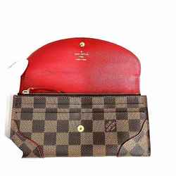 Louis Vuitton Damier Polytofeuil Kaisa N61221 Long Wallet for Women