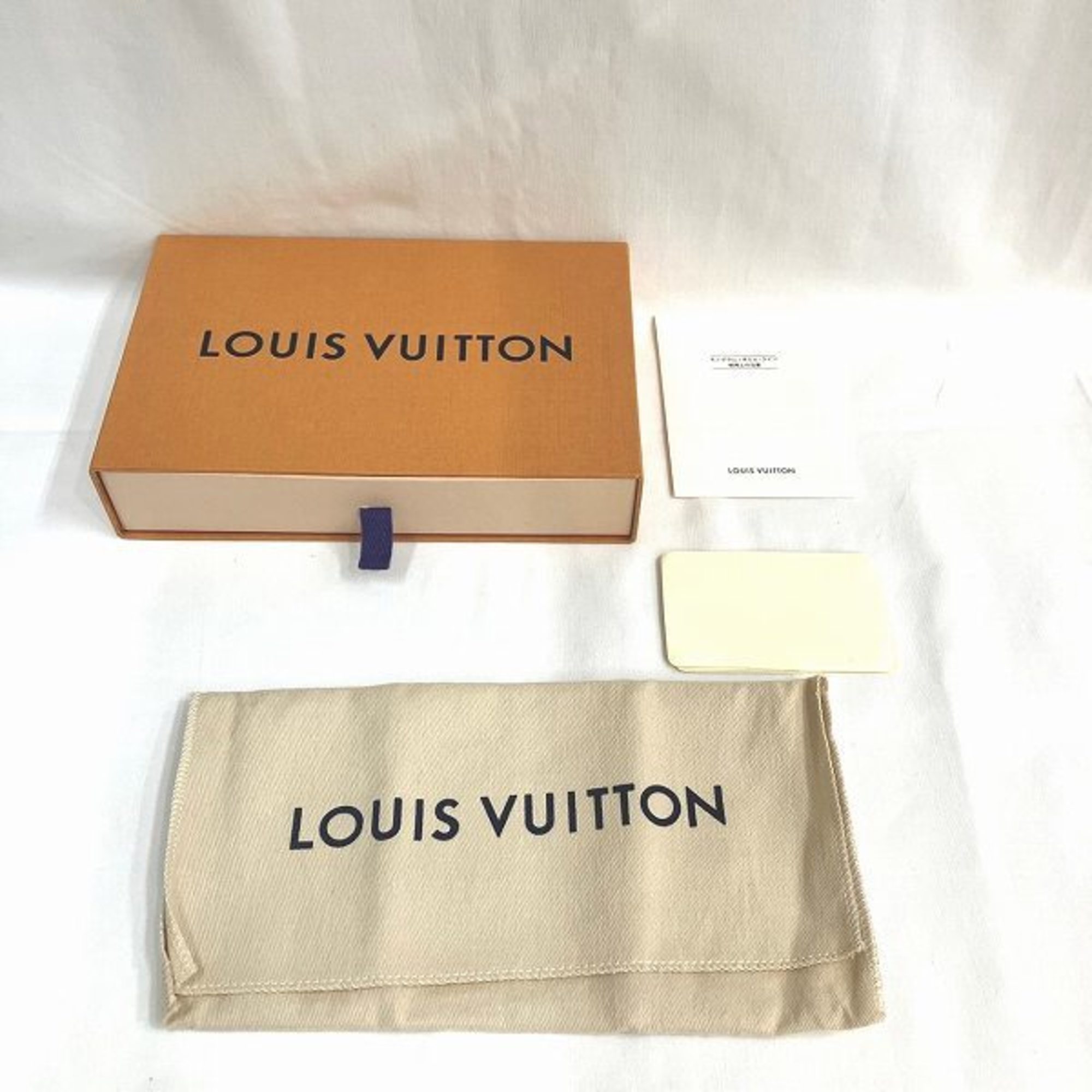 Louis Vuitton Damier Polytofeuil Kaisa N61221 Long Wallet for Women