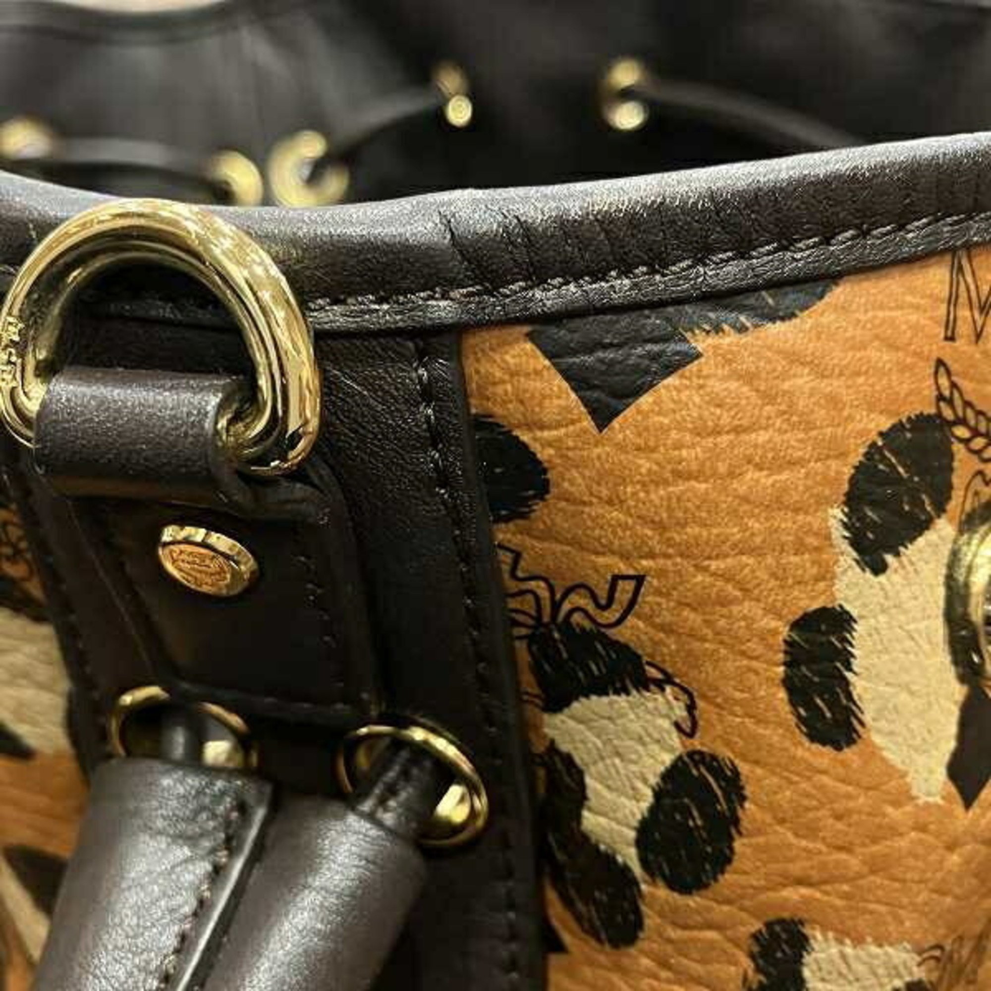 MCM Leopard print bag, tote women's