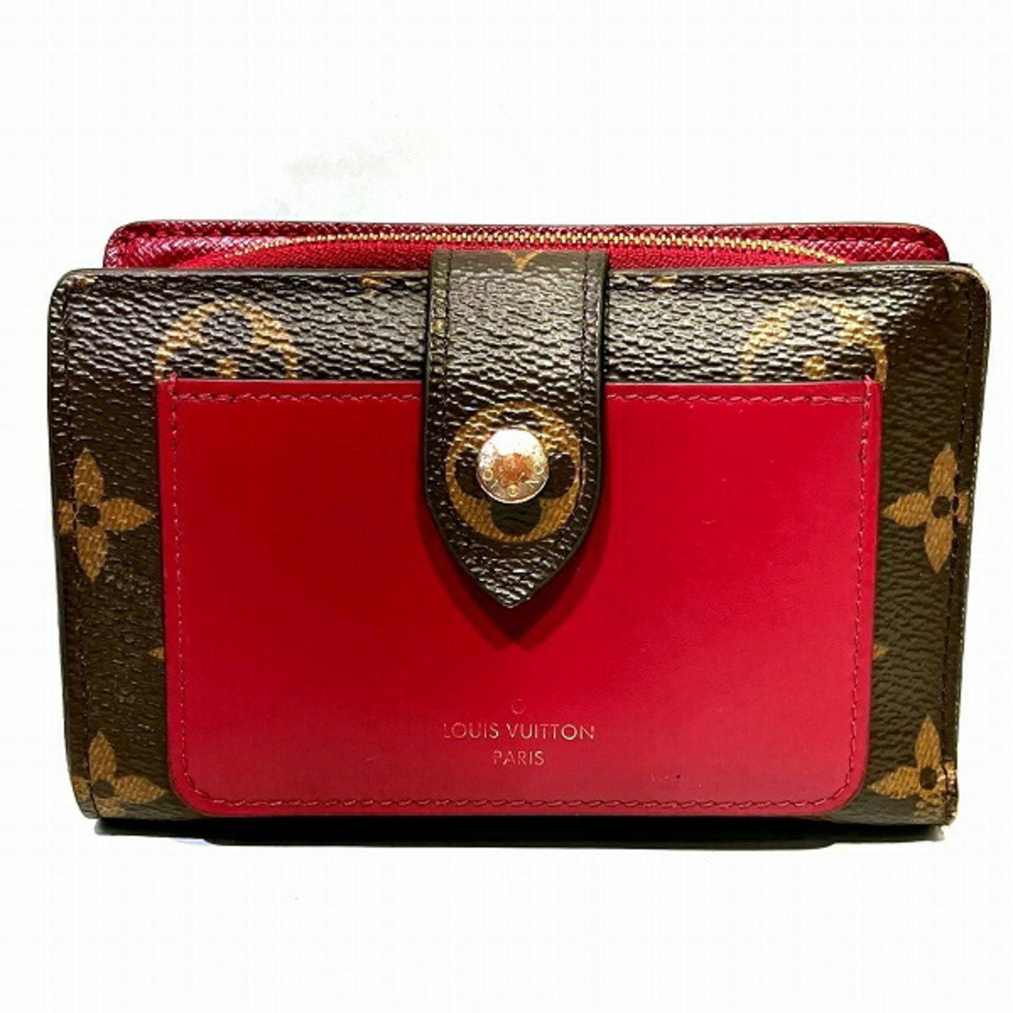 Louis Vuitton Monogram Portefeuille Juliette M69433 Bi-fold Wallet for Women