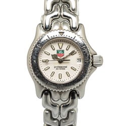 TAG Heuer Professional 200 Watch S99.008 Quartz White Dial Stainless Steel Ladies HEUER