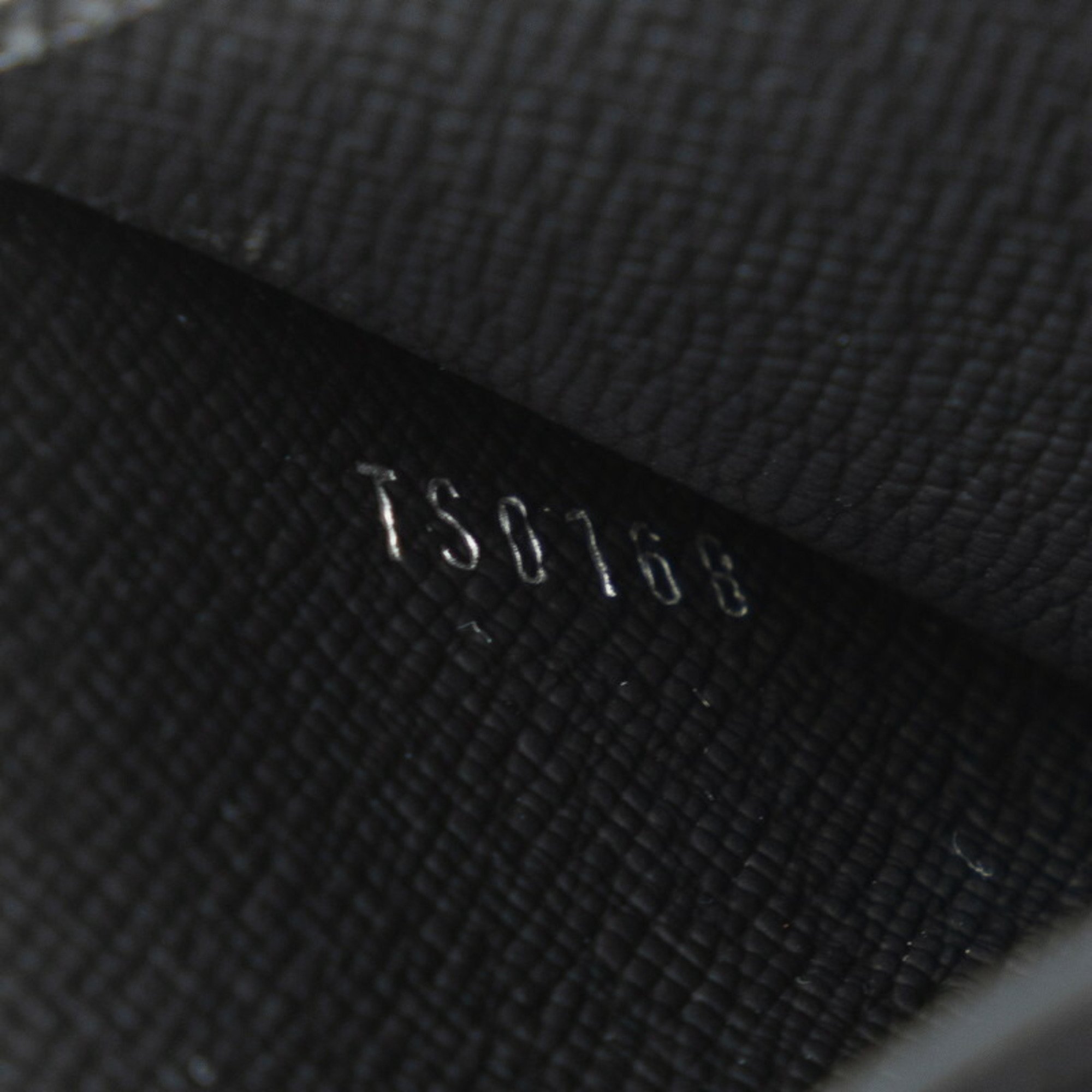Louis Vuitton Monogram Eclipse Porte Carte Double Card Case M62170 Black PVC Leather Men's LOUIS VUITTON