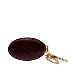 Louis Vuitton Vernis Portecle Article de Voyage Keyring M66472 Amaranth Purple Patent Leather Women's LOUIS VUITTON