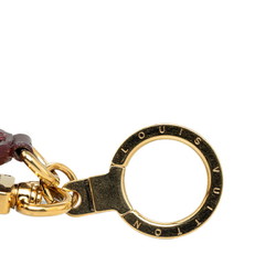 Louis Vuitton Vernis Portecle Article de Voyage Keyring M66472 Amaranth Purple Patent Leather Women's LOUIS VUITTON