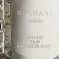 Bvlgari Ashoma Watch A4SCH Automatic Black Dial Stainless Steel Men's BVLGARI