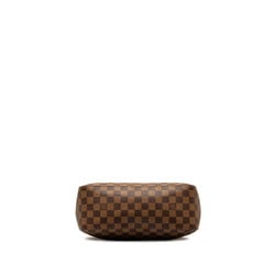 Louis Vuitton Damier Looping GM Special Order Shoulder Bag Handbag N51144 Brown PVC Leather Women's LOUIS VUITTON