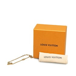 Louis Vuitton Essential V Bangle Bracelet M61084 Gold Plated Women's LOUIS VUITTON