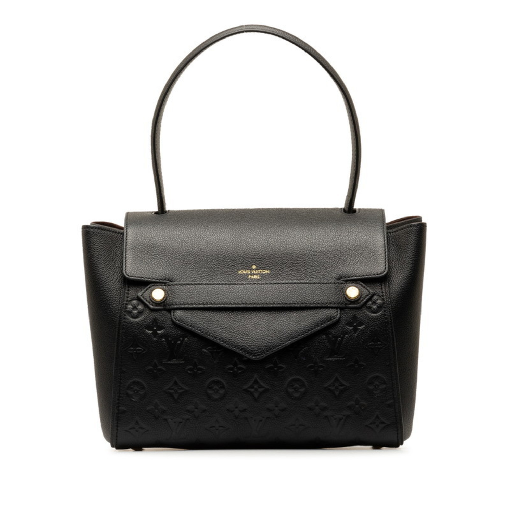 Louis Vuitton Monogram Empreinte Trocadero Handbag M50439 Noir Black Calf Leather Women's LOUIS VUITTON