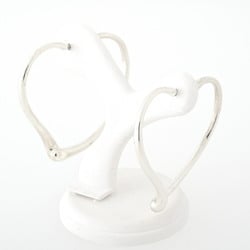 Tiffany TIFFANY Heart Hoop Earrings Small Sv.925 A-155425