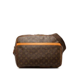 Louis Vuitton Monogram Reporter GM Shoulder Bag M45252 Brown PVC Leather Women's LOUIS VUITTON
