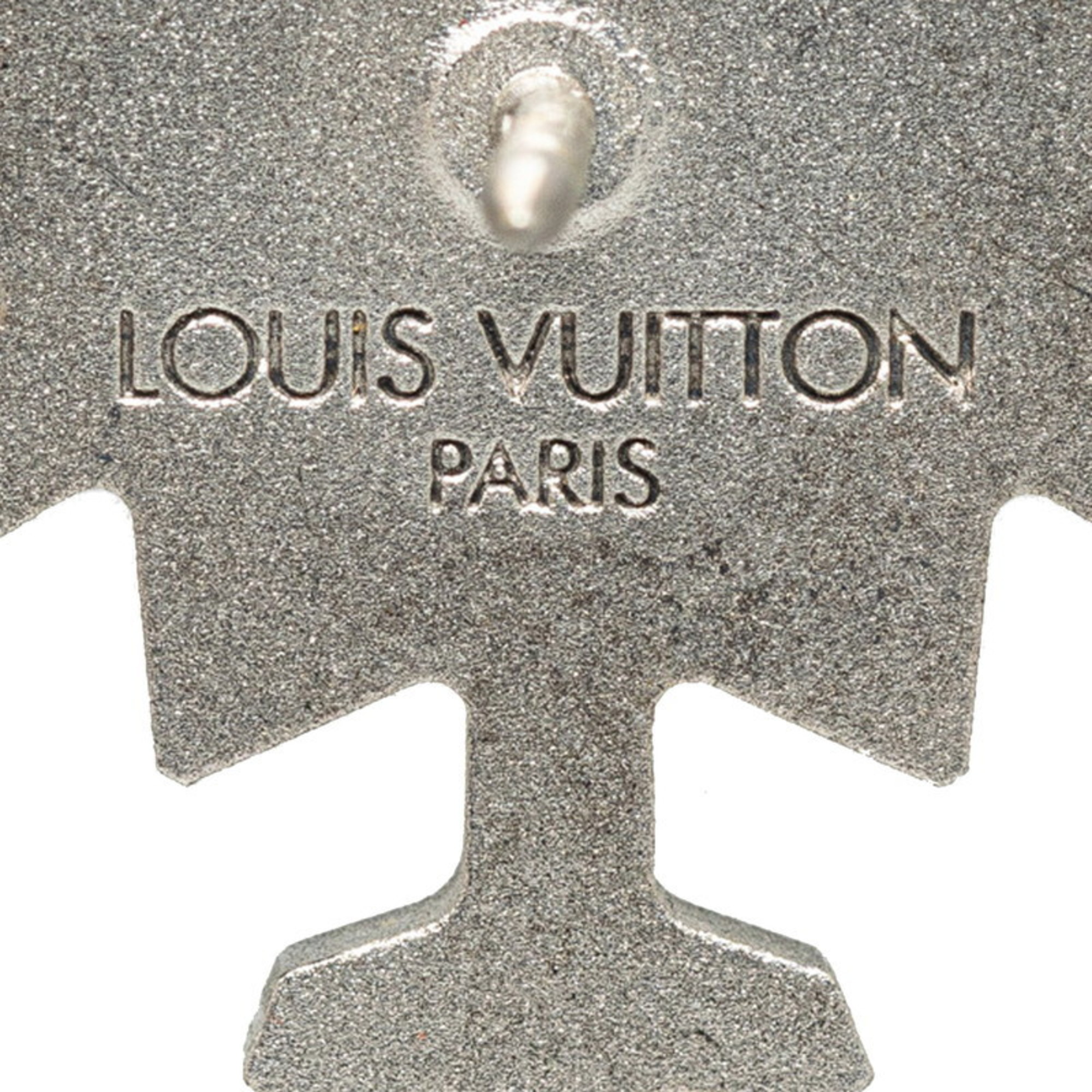 Louis Vuitton Etoile Snowflake Kit Brooch Pin M65390 Silver Brown Metal Plastic Women's LOUIS VUITTON