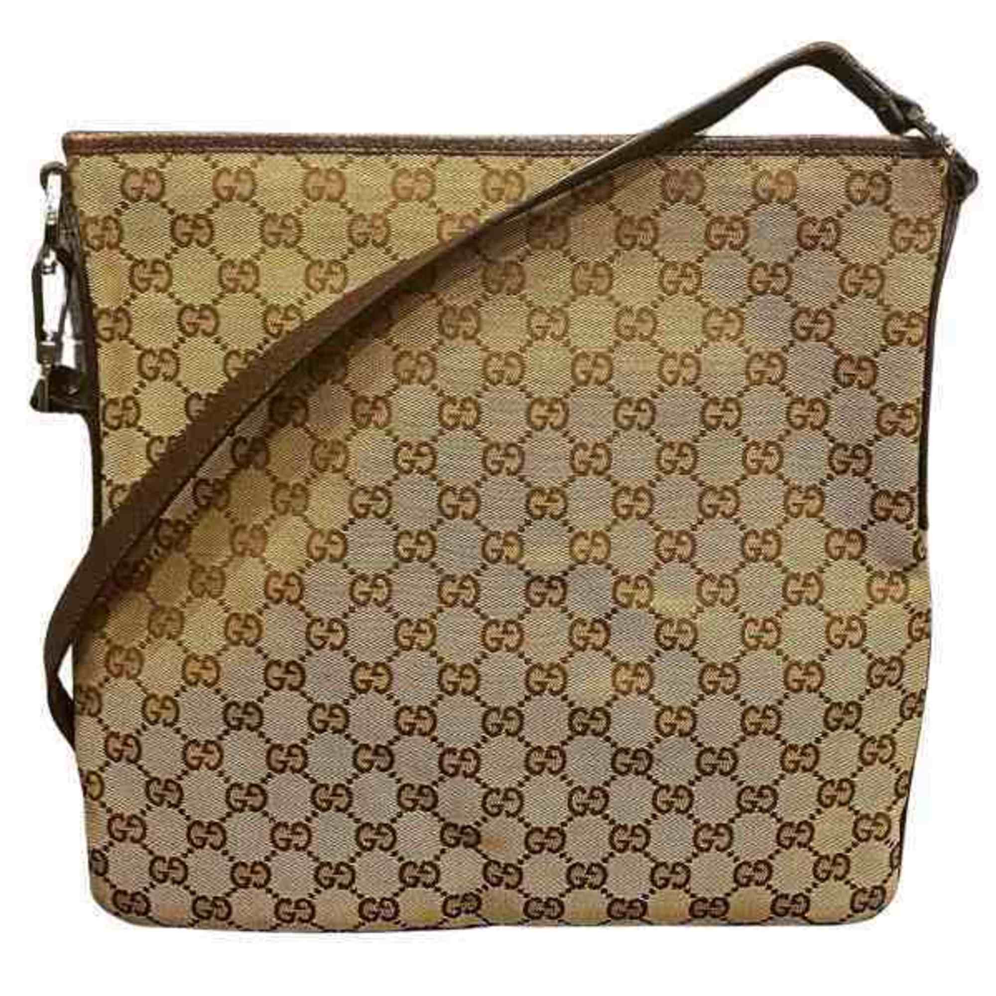 GUCCI GG Canvas 113013 Bag Shoulder Women's