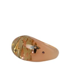 Louis Vuitton Berg Inclusion Ring M65311 Pink Gold Acrylic Resin Women's LOUIS VUITTON