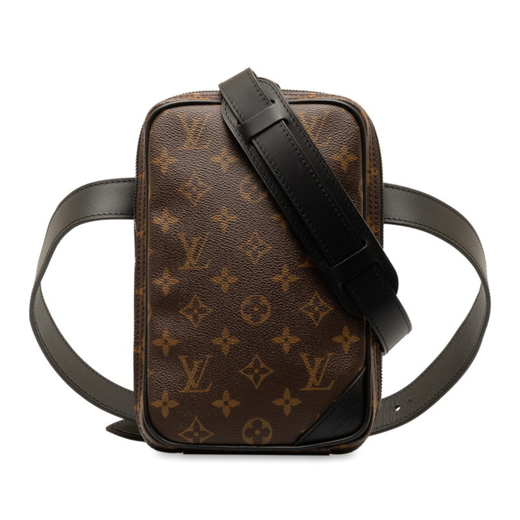 Louis Vuitton Monogram Solar Ray Utility Side Bag Shoulder Body M44477 Brown Black PVC Leather Women's LOUIS VUITTON