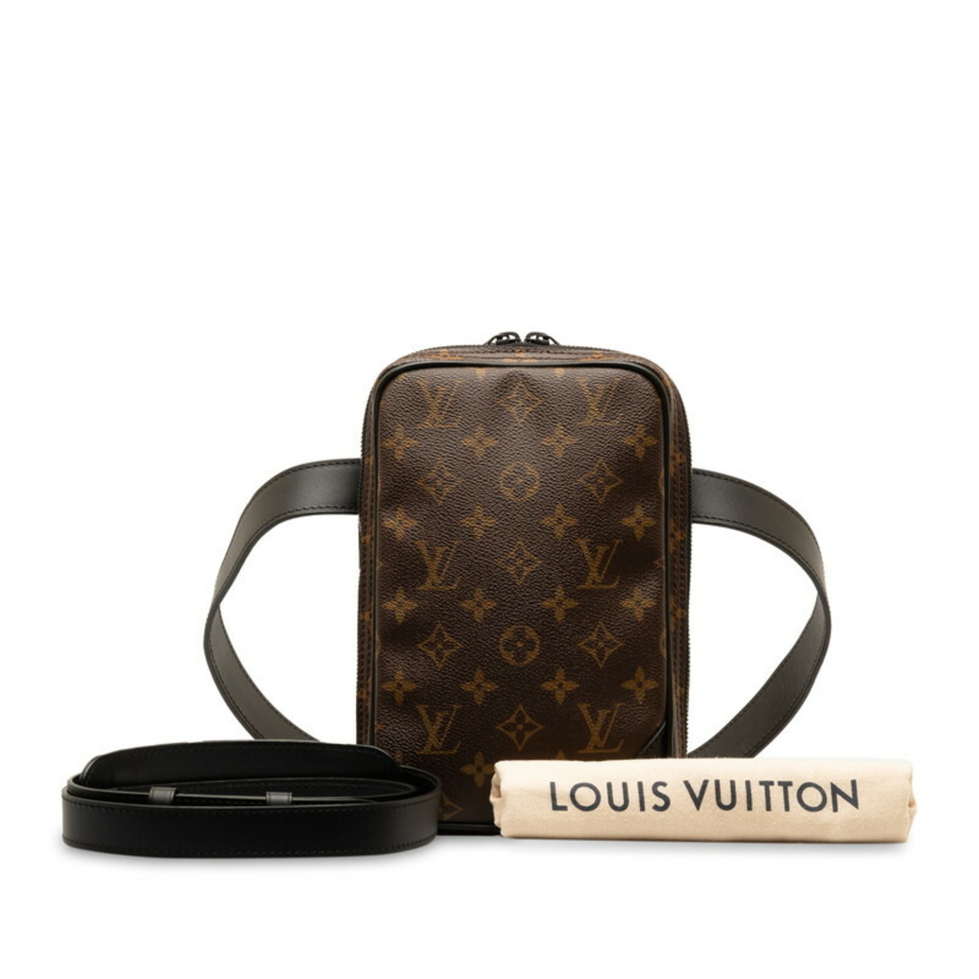 Louis Vuitton Monogram Solar Ray Utility Side Bag Shoulder Body M44477 Brown Black PVC Leather Women's LOUIS VUITTON