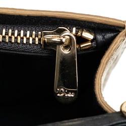 Christian Dior Dior Micro Cannage Montaigne 30 Belt Bag Shoulder Gold Enamel Women's