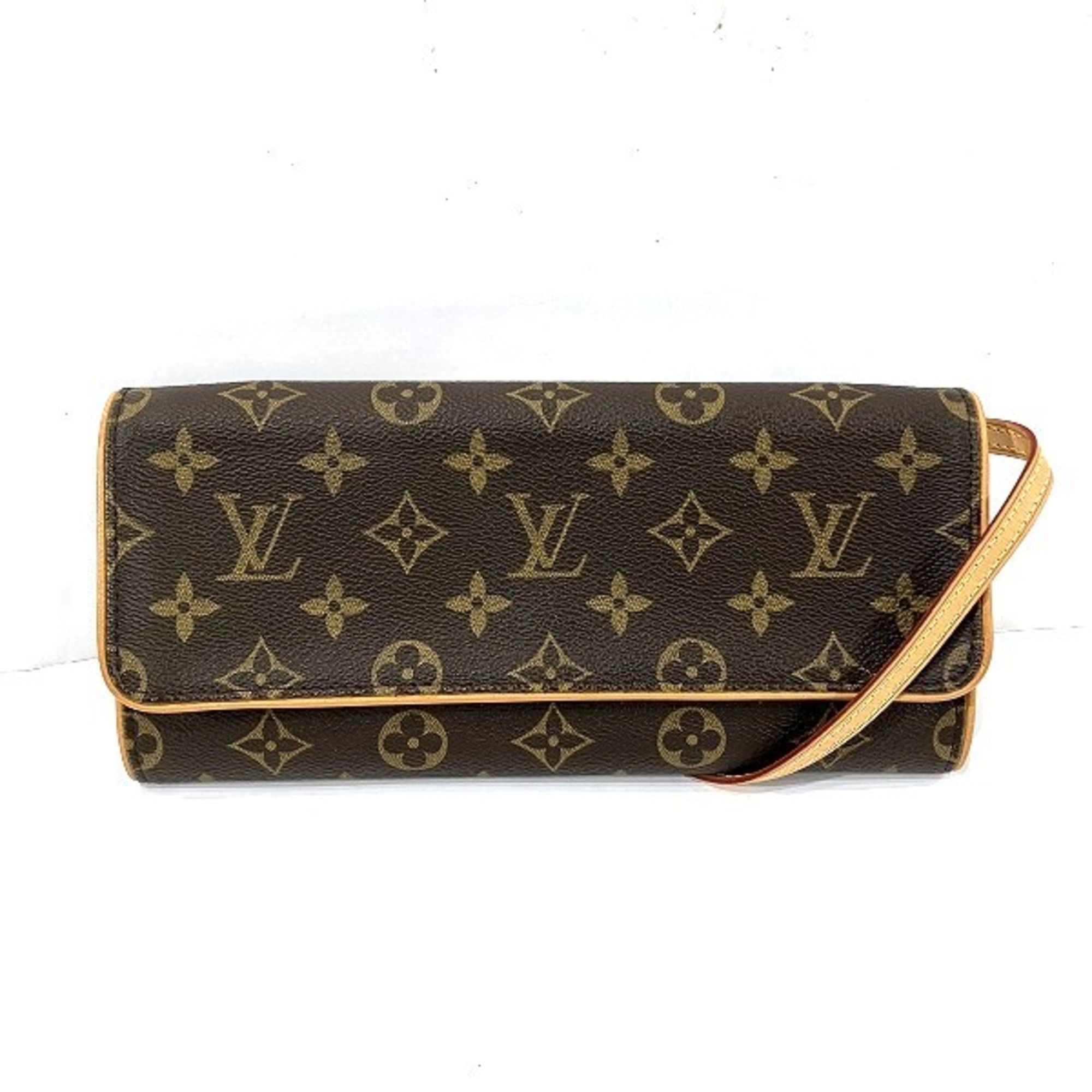 Louis Vuitton Monogram Pochette Twin GM M51852 Bag Shoulder Women's