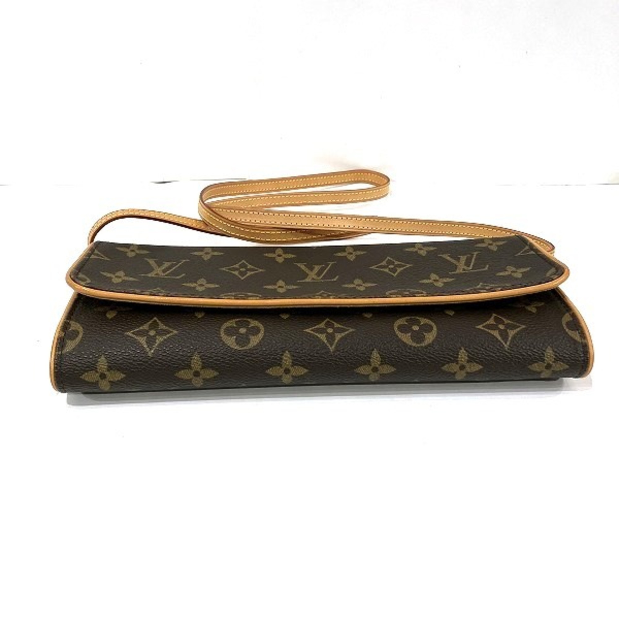 Louis Vuitton Monogram Pochette Twin GM M51852 Bag Shoulder Women's