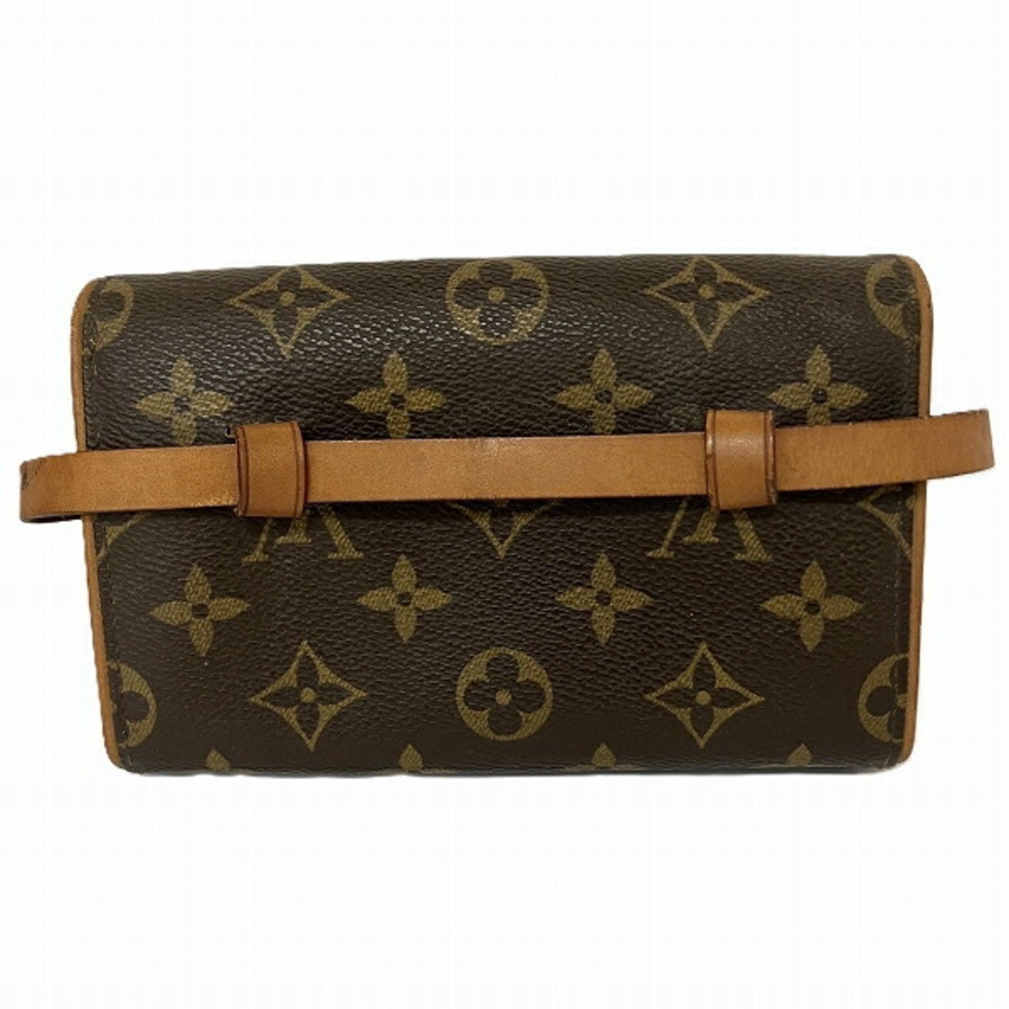 Louis Vuitton Monogram Pochette Florentine M51855 Bag Waist Pouch Women's