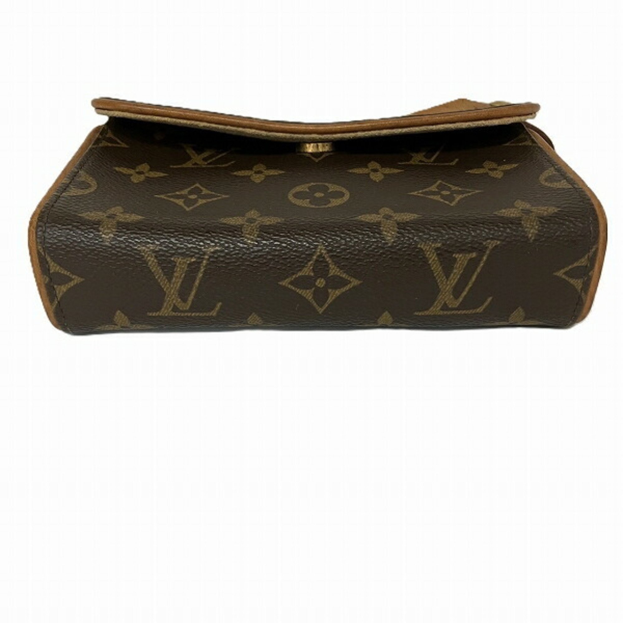 Louis Vuitton Monogram Pochette Florentine M51855 Bag Waist Pouch Women's