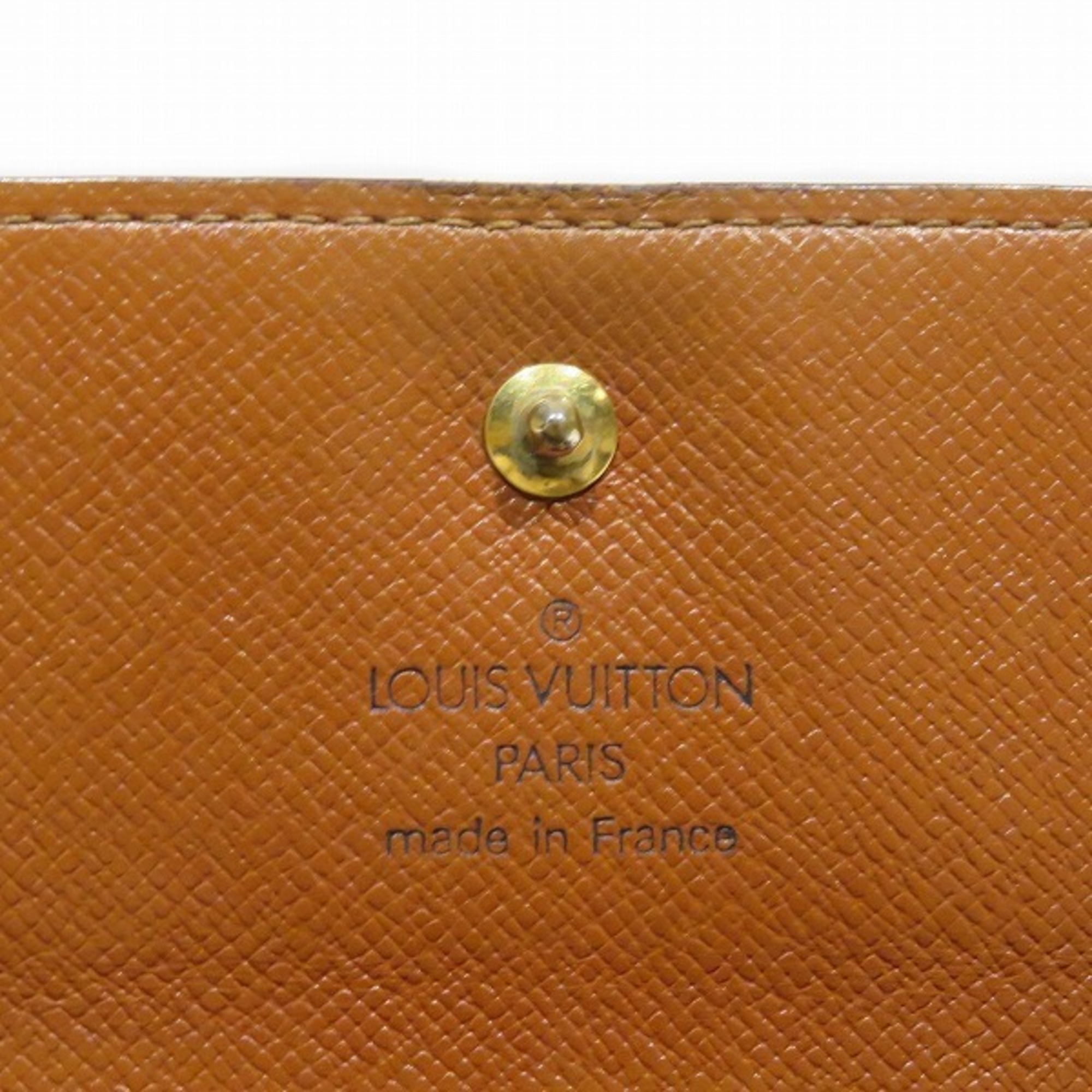 Louis Vuitton Monogram Portemonnay Bi-fold Wallet M61652 W Unisex