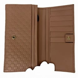 GUCCI Micro Guccissima 449396 Long Wallet Bi-fold for Women