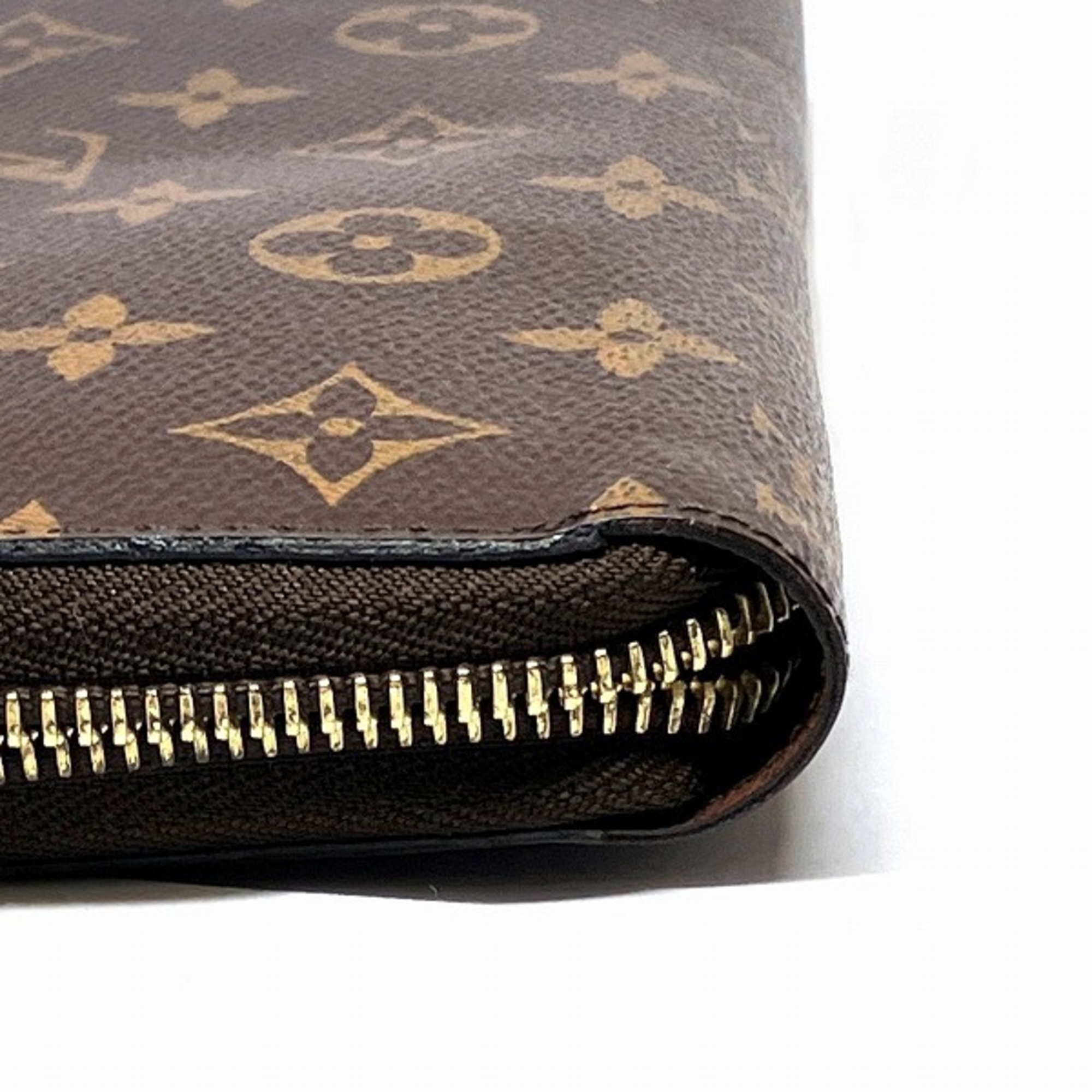 Louis Vuitton Monogram Zippy Wallet M42616 Long Unisex