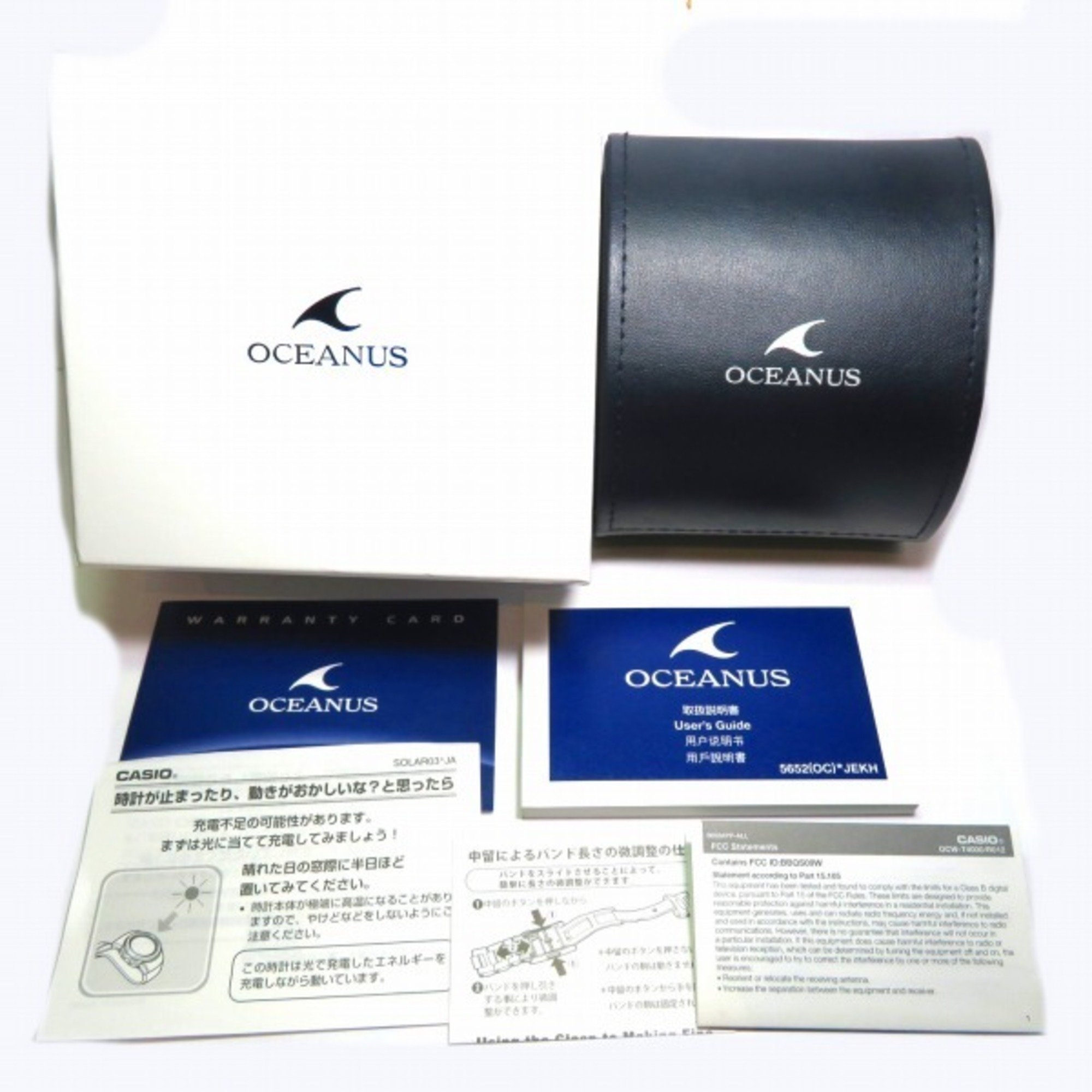 Casio Oceanus OCW-T4000D-1AJF Radio Solar Watch Men's