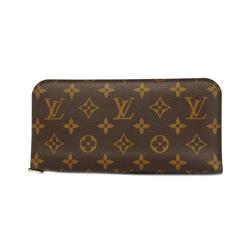 Louis Vuitton Long Wallet Monogram Frill Portefeuille Ansolite M60226 Brown Rose Men's Women's