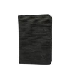 Louis Vuitton Business Card Holder/Card Case Epi Organizer de Poche M63582 Noir Men's