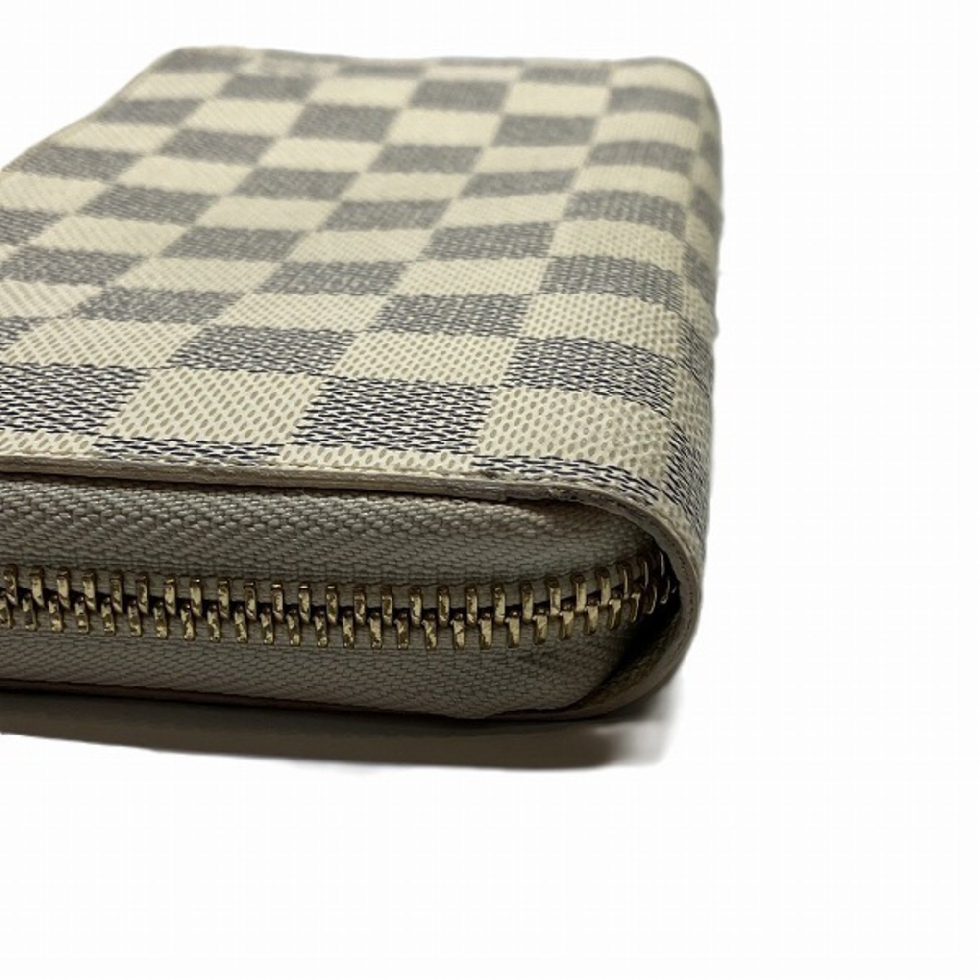 Louis Vuitton Damier Azur Zippy Wallet N63503 Long for Men and Women