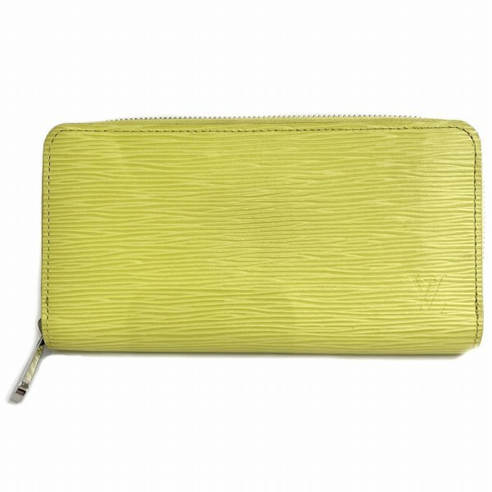 Louis Vuitton Epi Zippy Wallet M80321 Jaune Cedra Long Unisex