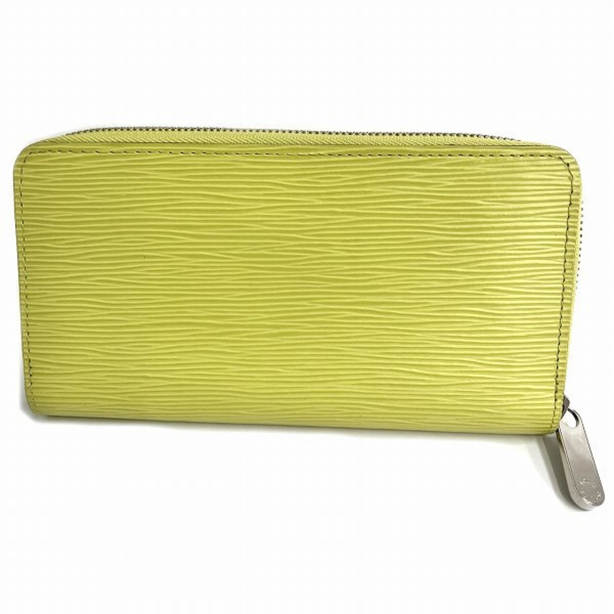 Louis Vuitton Epi Zippy Wallet M80321 Jaune Cedra Long Unisex