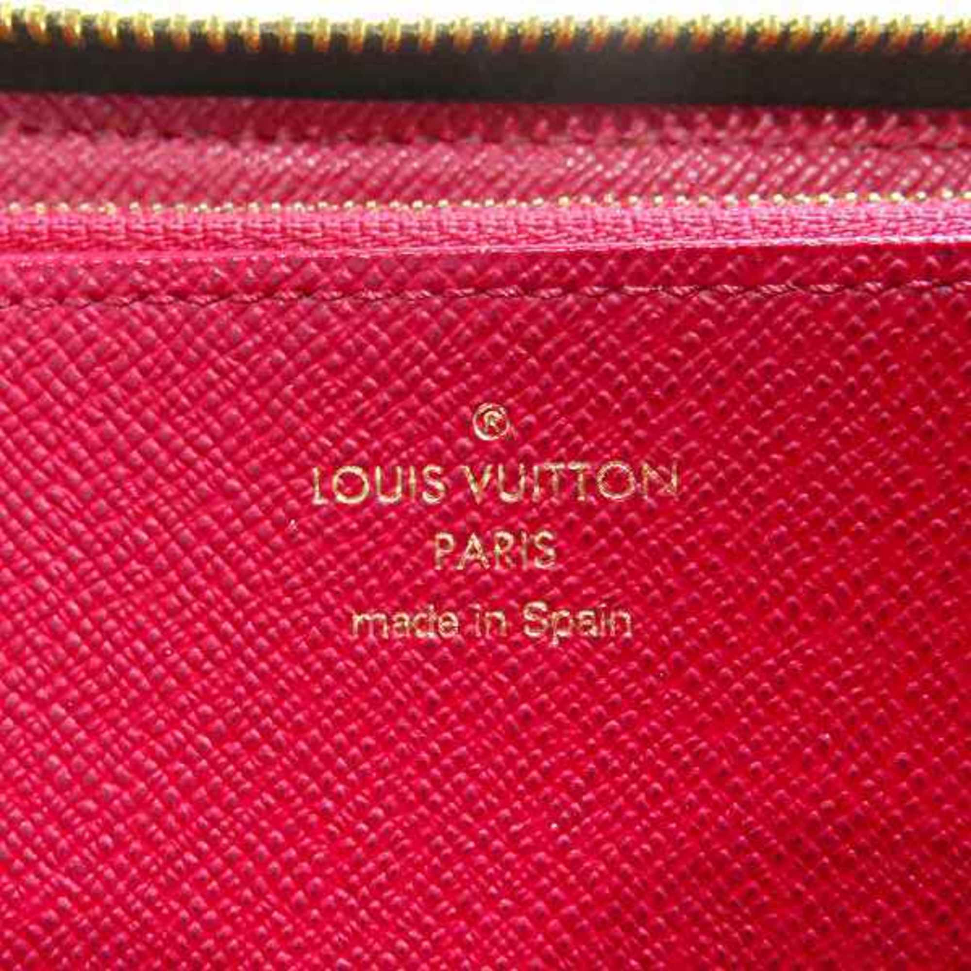 Louis Vuitton Monogram Zippy Wallet M41895 Round Long for Women