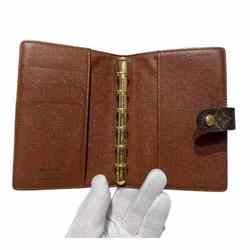 Louis Vuitton Monogram Agenda PM R20005 6-Hole Binder, Small Items, Notebook Cover, Unisex