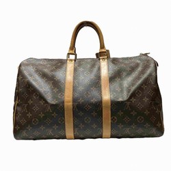 Louis Vuitton Monogram Keepall 45 M41428 Bag Boston Handbag Unisex