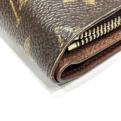 Louis Vuitton Monogram Porte Papier Zip M61207 Bi-fold Wallet Unisex