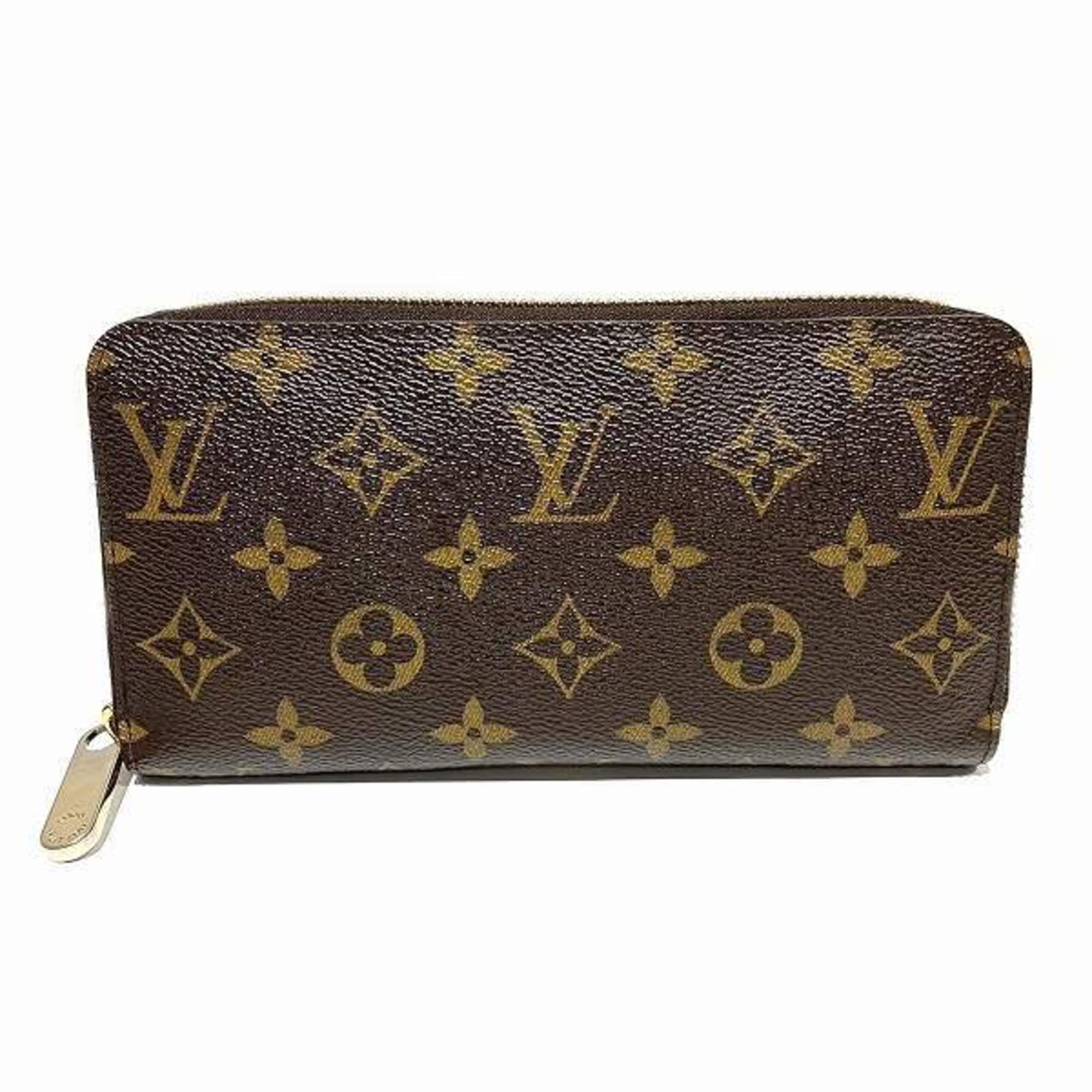 Louis Vuitton Monogram Zippy Wallet M42616 Long Unisex