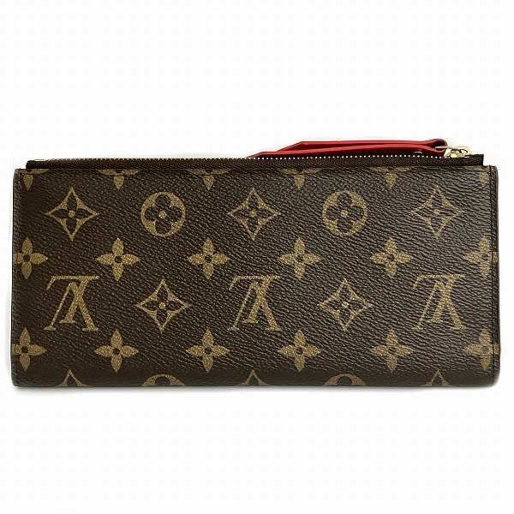 Louis Vuitton Monogram Portefeuille Adele M61287 Long Wallet Bi-fold Unisex