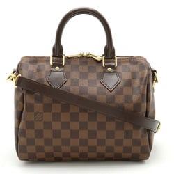 LOUIS VUITTON Damier Speedy Bandouliere 25 Handbag Boston Bag Shoulder N41368