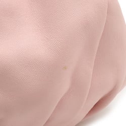 LOEWE Anagram Bounce Bag Handbag Shoulder Leather Pink 332.87.L40